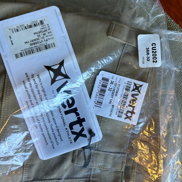 VERTX brand new pants size 36 waist 32 length - Picture 3 of 10